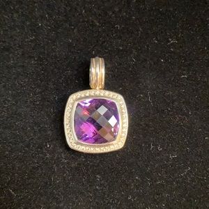 SOLD *** David Yurman - Albion Amethyst Pendant